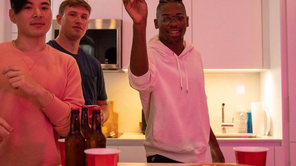 bier pong tisch bemalen